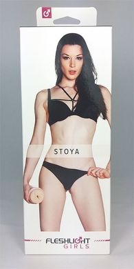 Мастурбатор Fleshlight Girls: Stoya - Destroya, зі зліпка вагіни, дуже ніжний, Тілесний